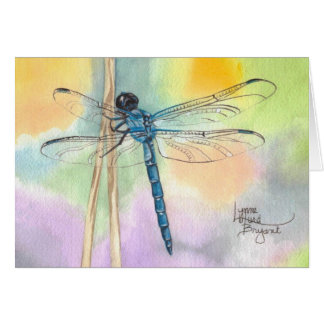 Rainbow Dragonfly Cards