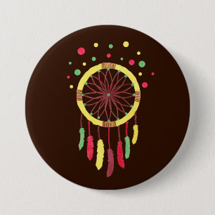 Rainbow Dreamcatcher Pinback Button