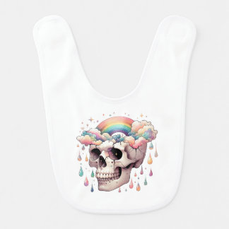 Rainbow Dreams Baby Bib