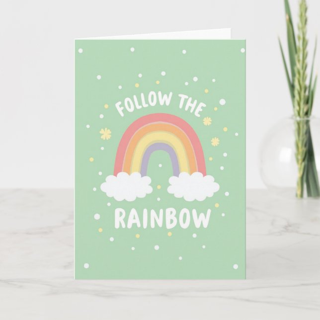 Rainbow Dreams Hope Card (Front)