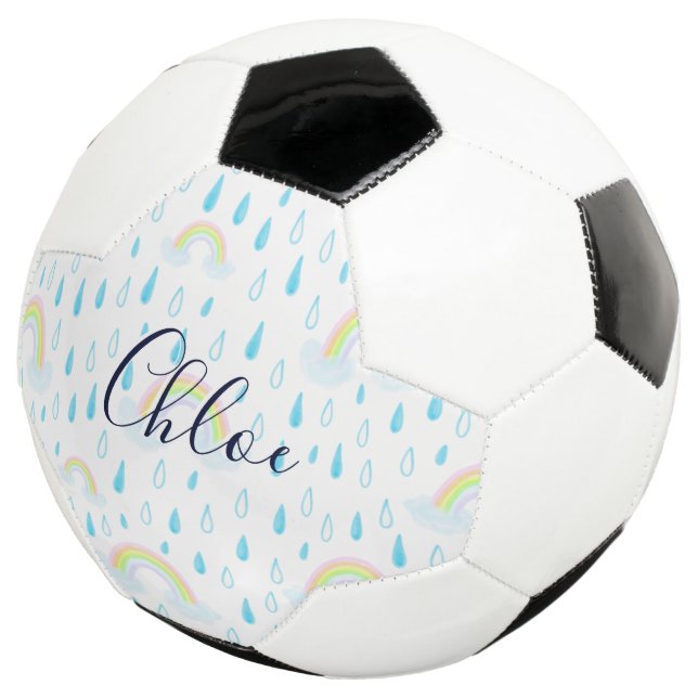 Rainbow Dreams Soccer Ball (Three Quarter)