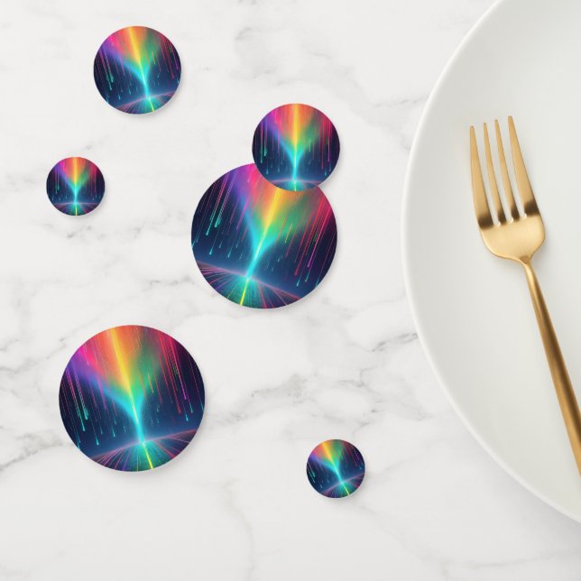 Rainbow Drip Trip Confetti (Group)