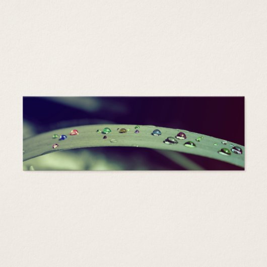 Rainbow Drops Bookmark (Front)