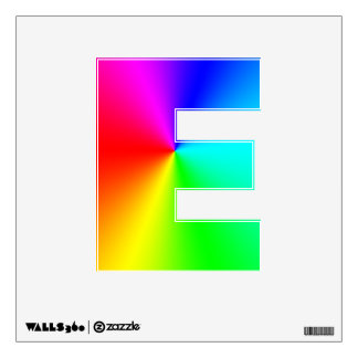 Rainbow E Wall Sticker