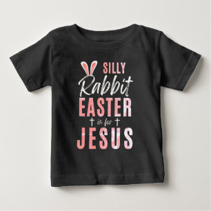 Rainbow Easter Bunny - Easter Baby T-Shirt