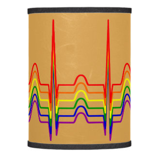 Rainbow EKG Sunray Lamp Shade