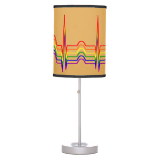 Rainbow EKG Sunray Table Lamp