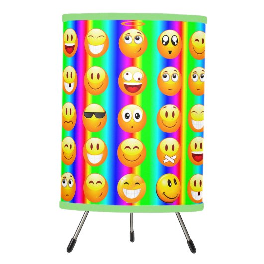 rainbow emoji lamp (Front)