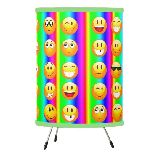 rainbow emoji lamp (Left)