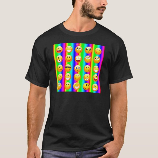 rainbow emoji T-Shirt (Front)