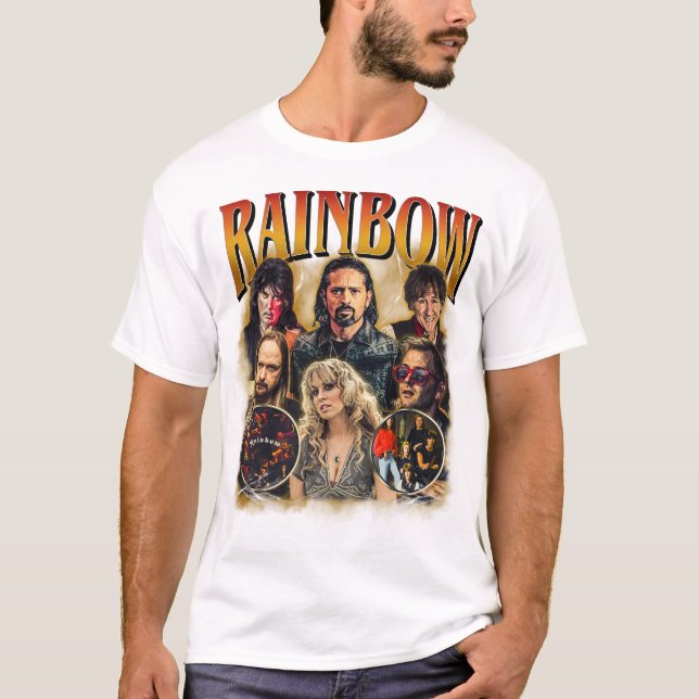 Rainbow - English hard rock band T-Shirt (Front)