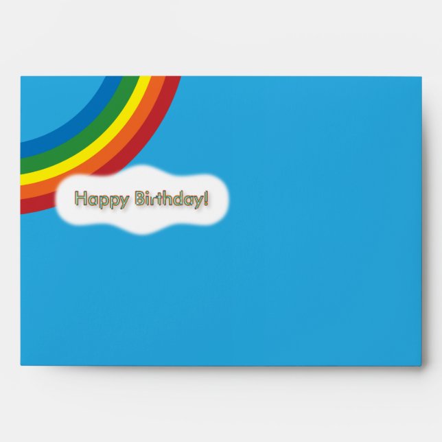 Rainbow Envelope (Front)
