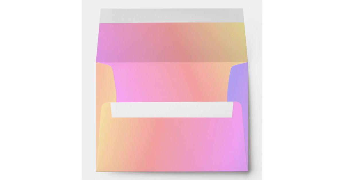 Rainbow Envelope A7