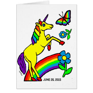 Rainbow Equality Unicorn Cards