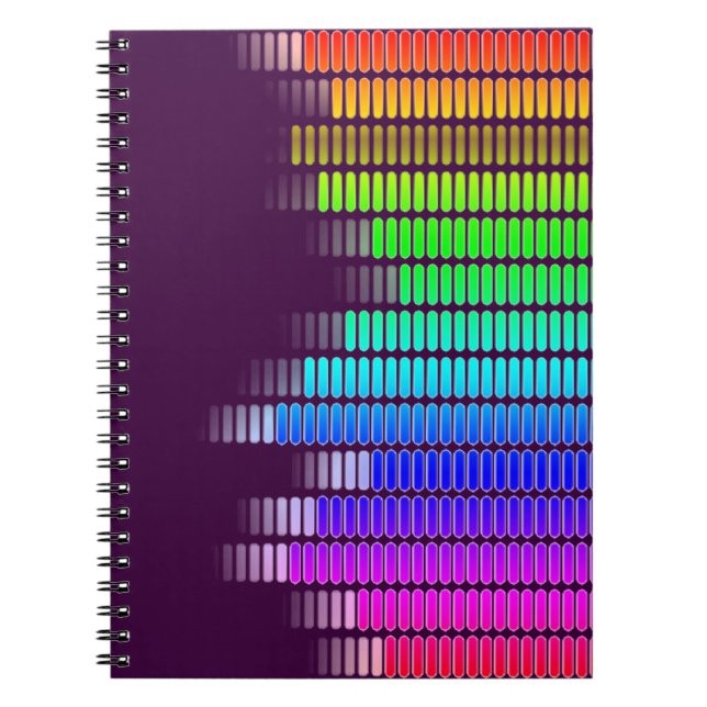 rainbow equalizer notebook (Front)