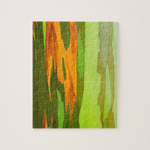 Rainbow Eucalyptus bark, Hawaii Jigsaw Puzzle