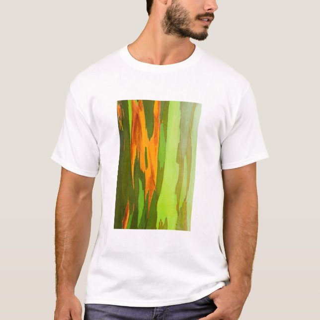 Rainbow Eucalyptus bark, Hawaii T-Shirt (Front)
