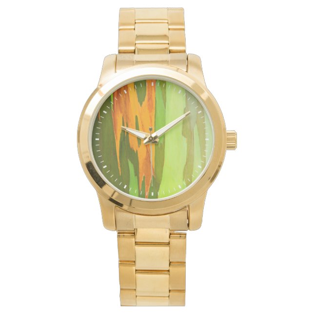 Rainbow Eucalyptus bark, Hawaii Watch (Front)