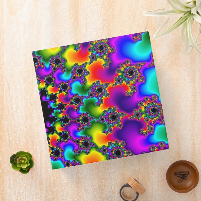 Rainbow Eye 3 Ring Binder (In Situ)