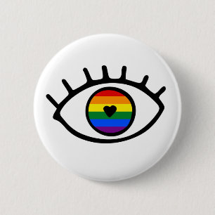 Rainbow Eye Button