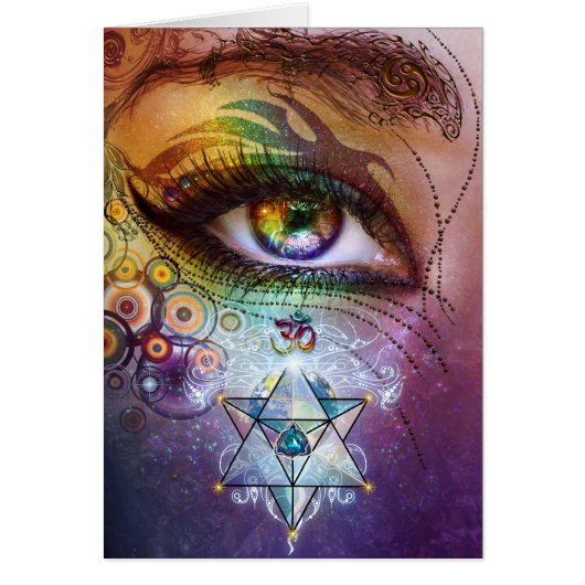Rainbow Eye Love & Light Cards (Front)