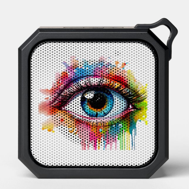 Rainbow Eyes: Colorful Melodies Speaker (Front)