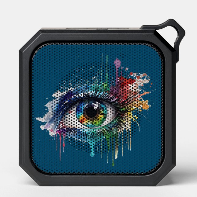 Rainbow Eyes: Colorful Melodies Speaker (Front)