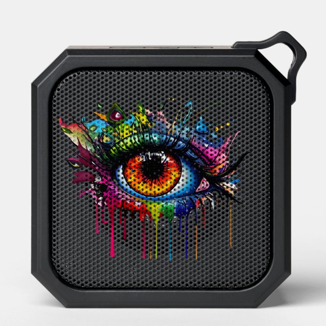 Rainbow Eyes: Colorful Melodies Speaker (Front)