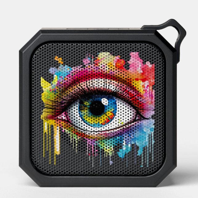 Rainbow Eyes: Colorful Melodies Speaker (Front)