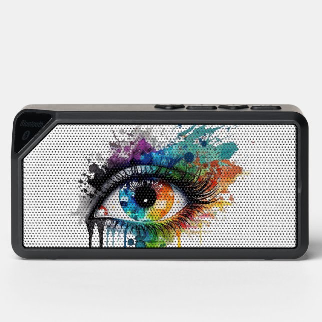 Rainbow Eyes: Colorful Melodies Speaker (Front)