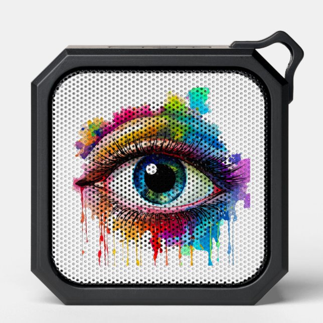 Rainbow Eyes: Colorful Melodies Speaker (Front)