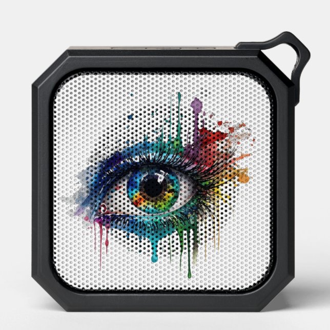 Rainbow Eyes: Colorful Melodies Speaker (Front)