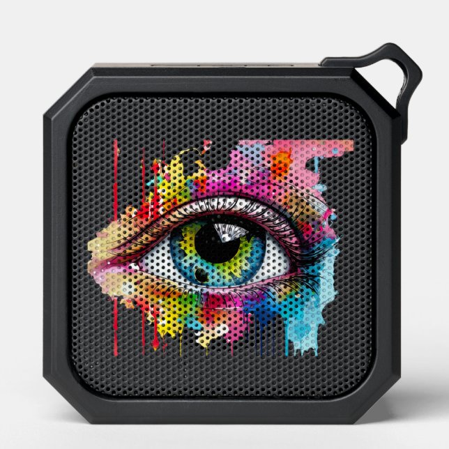 Rainbow Eyes: Colorful Melodies Speaker (Front)