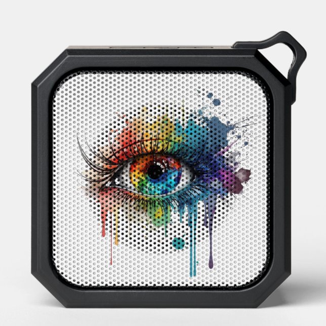 Rainbow Eyes: Colorful Melodies Speaker (Front)