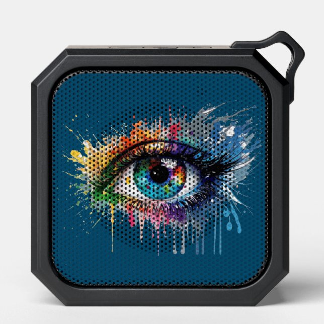 Rainbow Eyes: Colorful Melodies Speaker (Front)