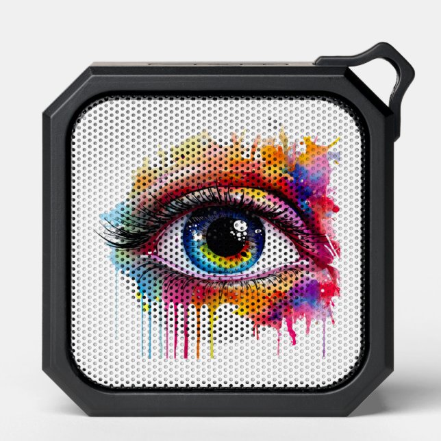 Rainbow Eyes: Colorful Melodies Speaker (Front)