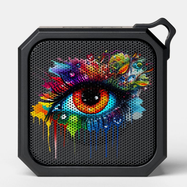 Rainbow Eyes: Colorful Melodies Speaker (Front)