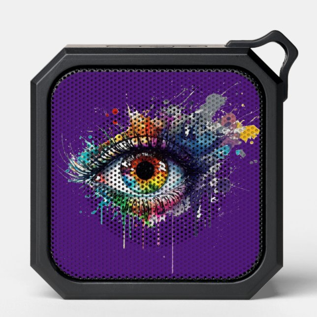 Rainbow Eyes: Colorful Melodies Speaker (Front)