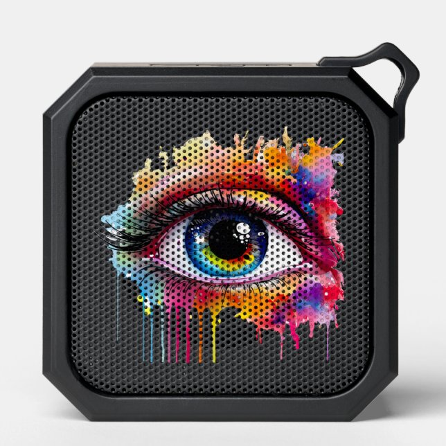 Rainbow Eyes: Colorful Melodies Speaker (Front)