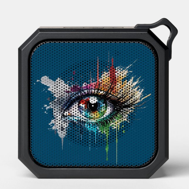 Rainbow Eyes: Colorful Melodies Speaker (Front)