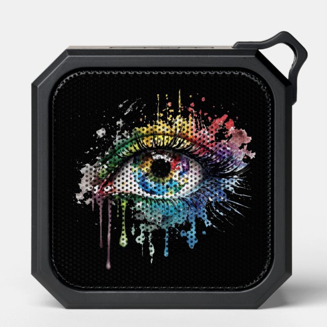 Rainbow Eyes: Colorful Melodies Speaker (Front)