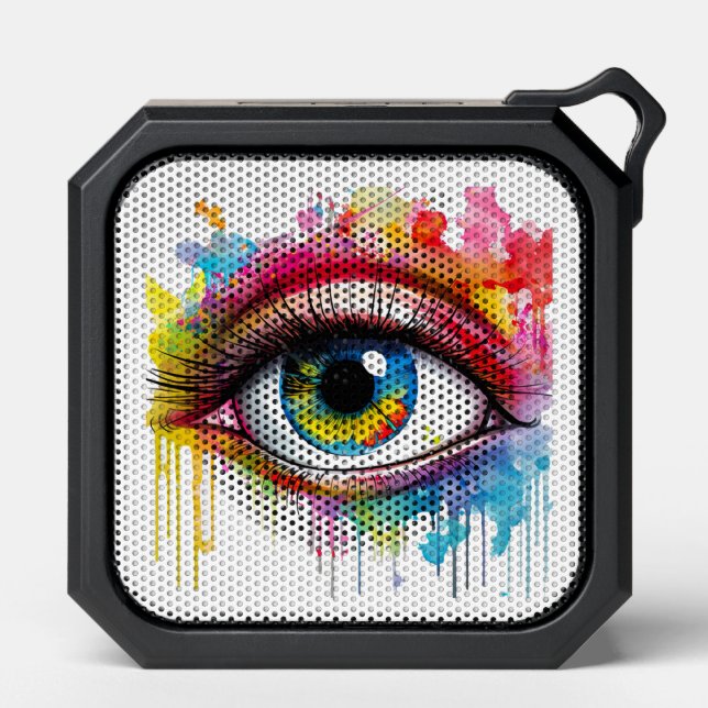 Rainbow Eyes: Colorful Melodies Speaker (Front)