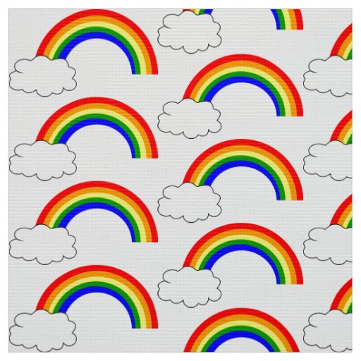 Rainbow fabric