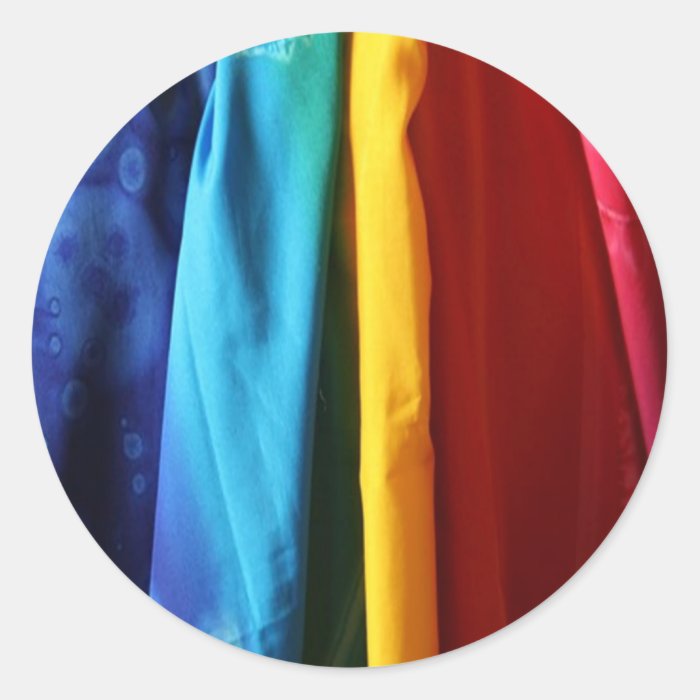 Rainbow Fabrics Stickers