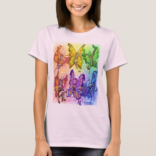 Rainbow Faeries T-Shirt (Front)