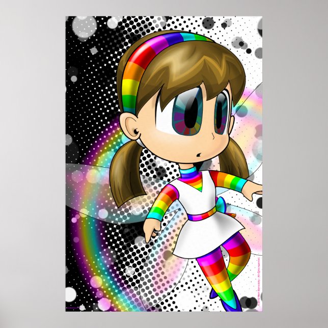 Rainbow fairy poster #1 (Front)