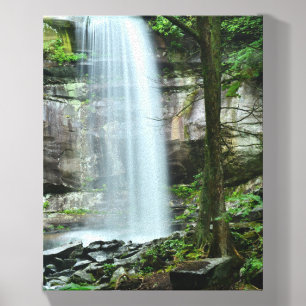 Rainbow Falls Canvas Photo Tile