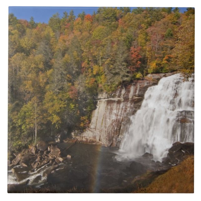 Rainbow Falls in Gorges State Park in North Tile (Front)