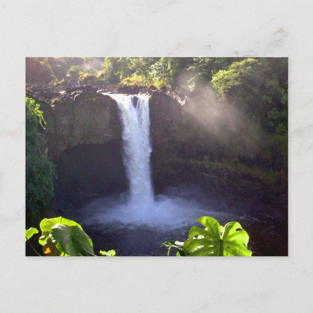 Rainbow Falls Postcard (Front)