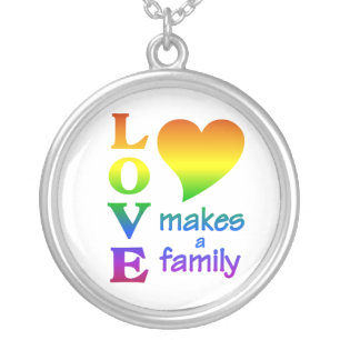 Rainbow Family necklace